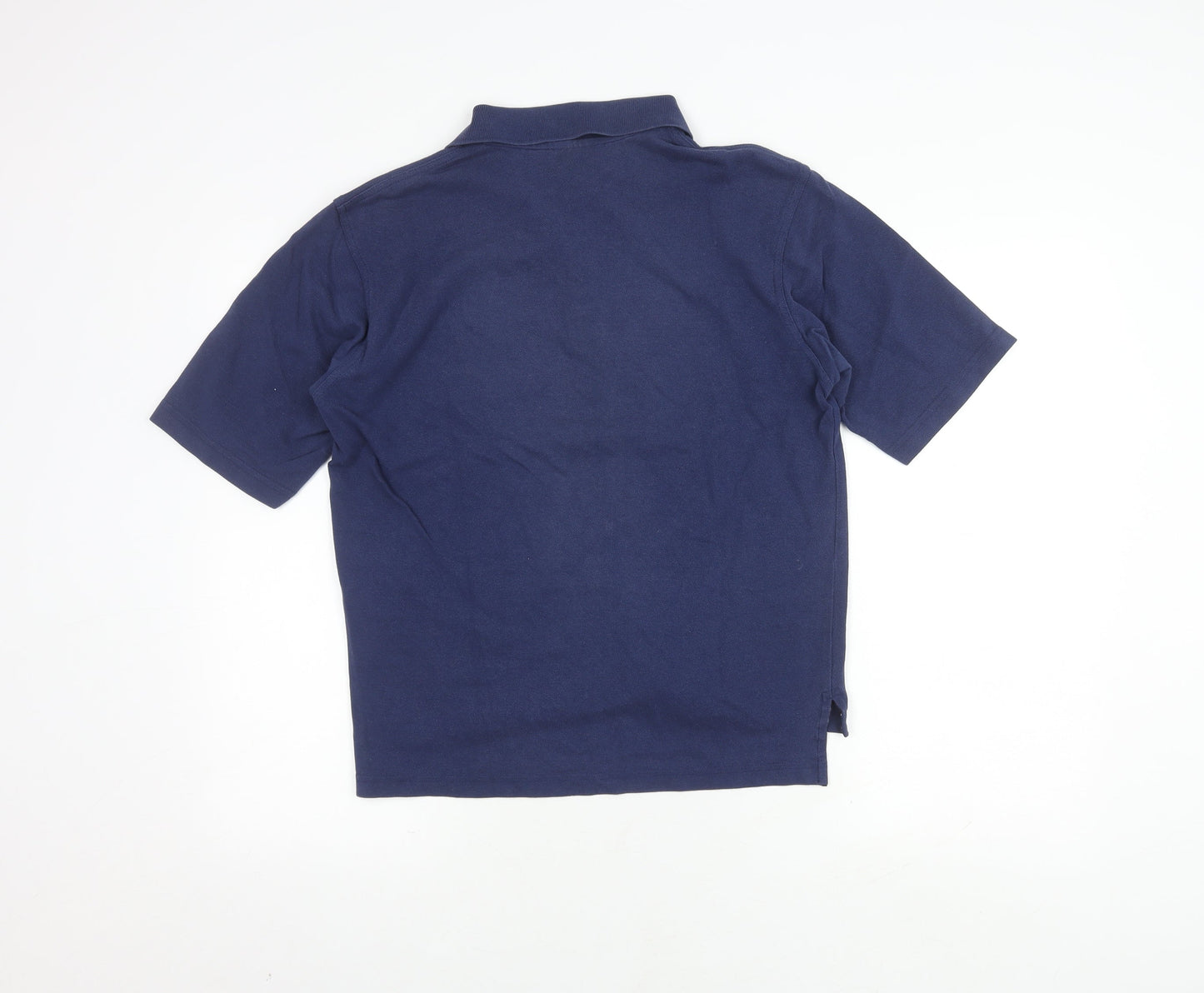 Adidas Men's Blue Polo Shirt Size S - Classic Sporty Style