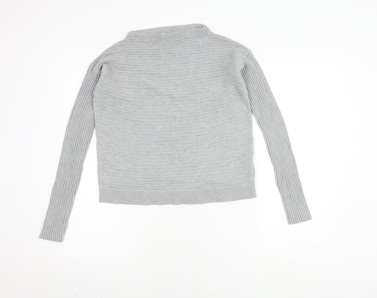Womens UK Size 10 BETTY & CO Grey Pullover Jumper