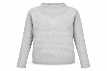 Womens UK Size 10 BETTY & CO Grey Pullover Jumper