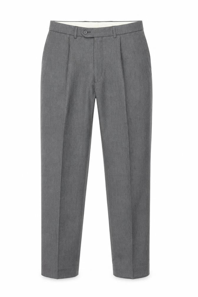 Mens UK Size S BHS Regular Fit Business Workwear Grey Trousers