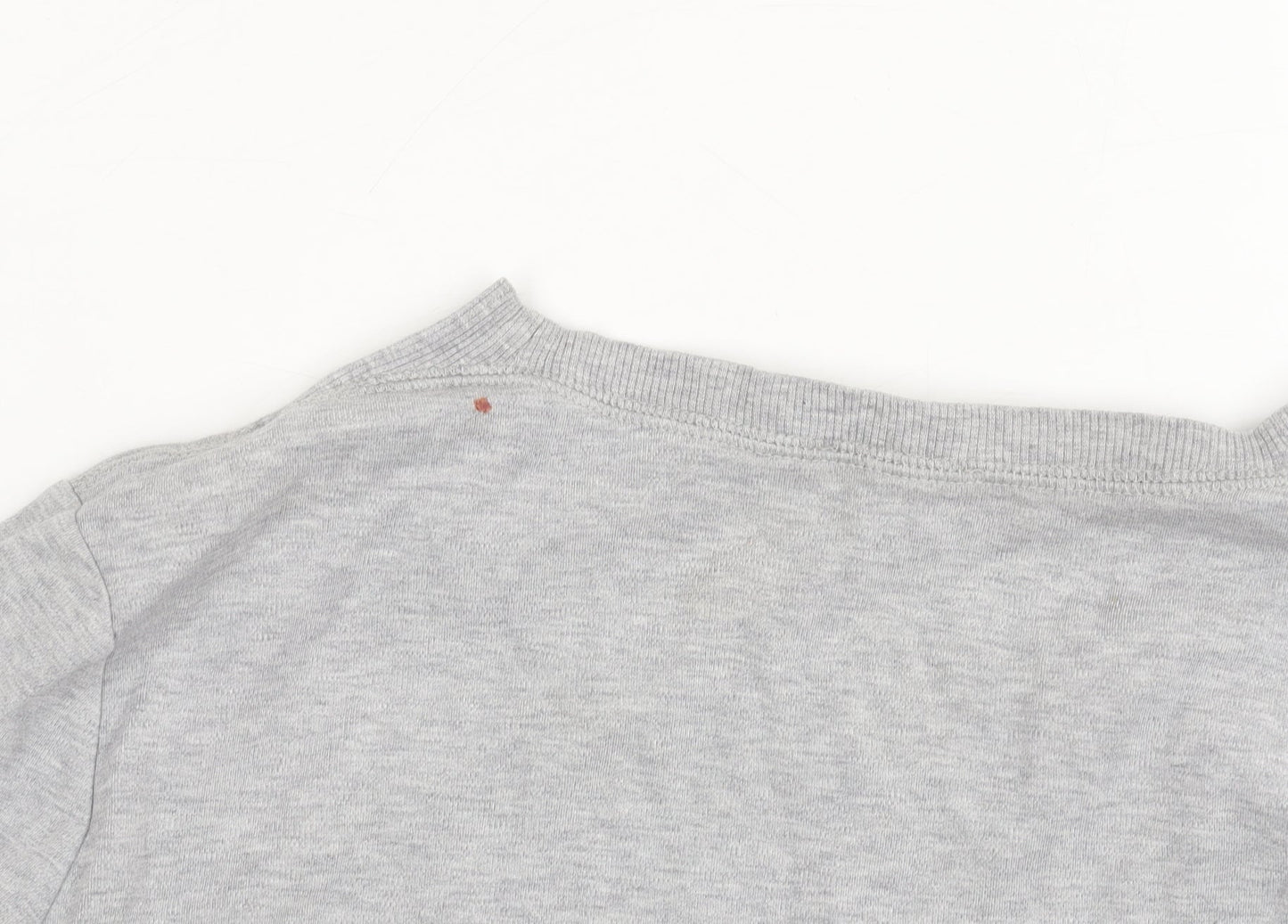 COS Grey Crew Neck Pullover Jumper M Unisex Cotton