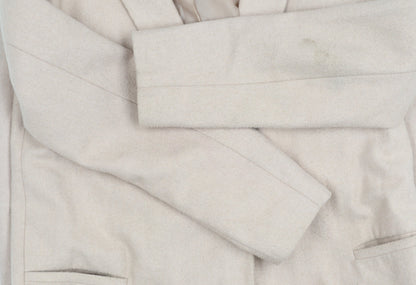 Womens UK Size 12 New Look Beige Overcoat