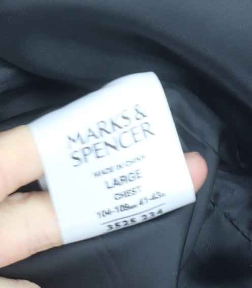 Womens UK Size L Marks and Spencer Black Basic Jacket