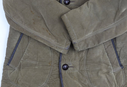 Mens UK Size S Grendale Brown Basic Jacket