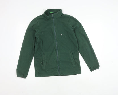 Mountain Warehouse Boys Green Full Zip Fleece Jacket 13Y