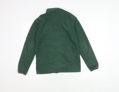 Mountain Warehouse Boys Green Full Zip Fleece Jacket 13Y