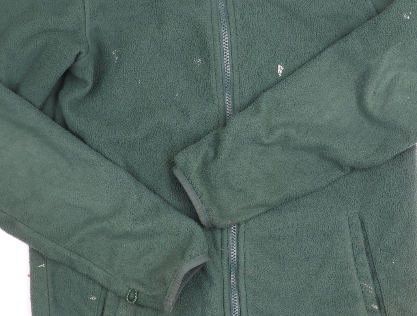 Mountain Warehouse Boys Green Full Zip Fleece Jacket 13Y
