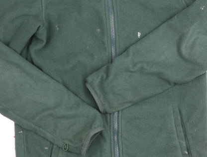 Mountain Warehouse Boys Green Full Zip Fleece Jacket 13Y
