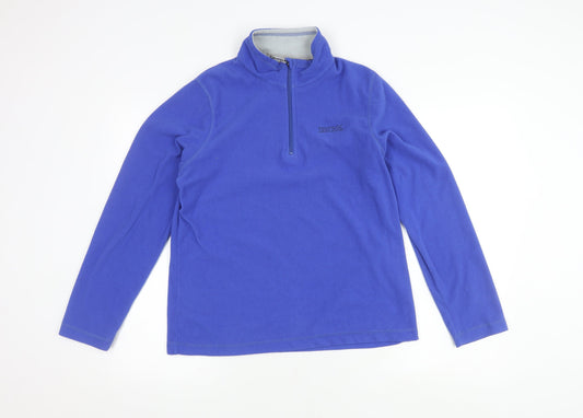 Regatta Women's Blue Fleece Pullover Sweatshirt Size 12