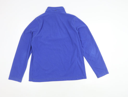 Regatta Women's Blue Fleece Pullover Sweatshirt Size 12