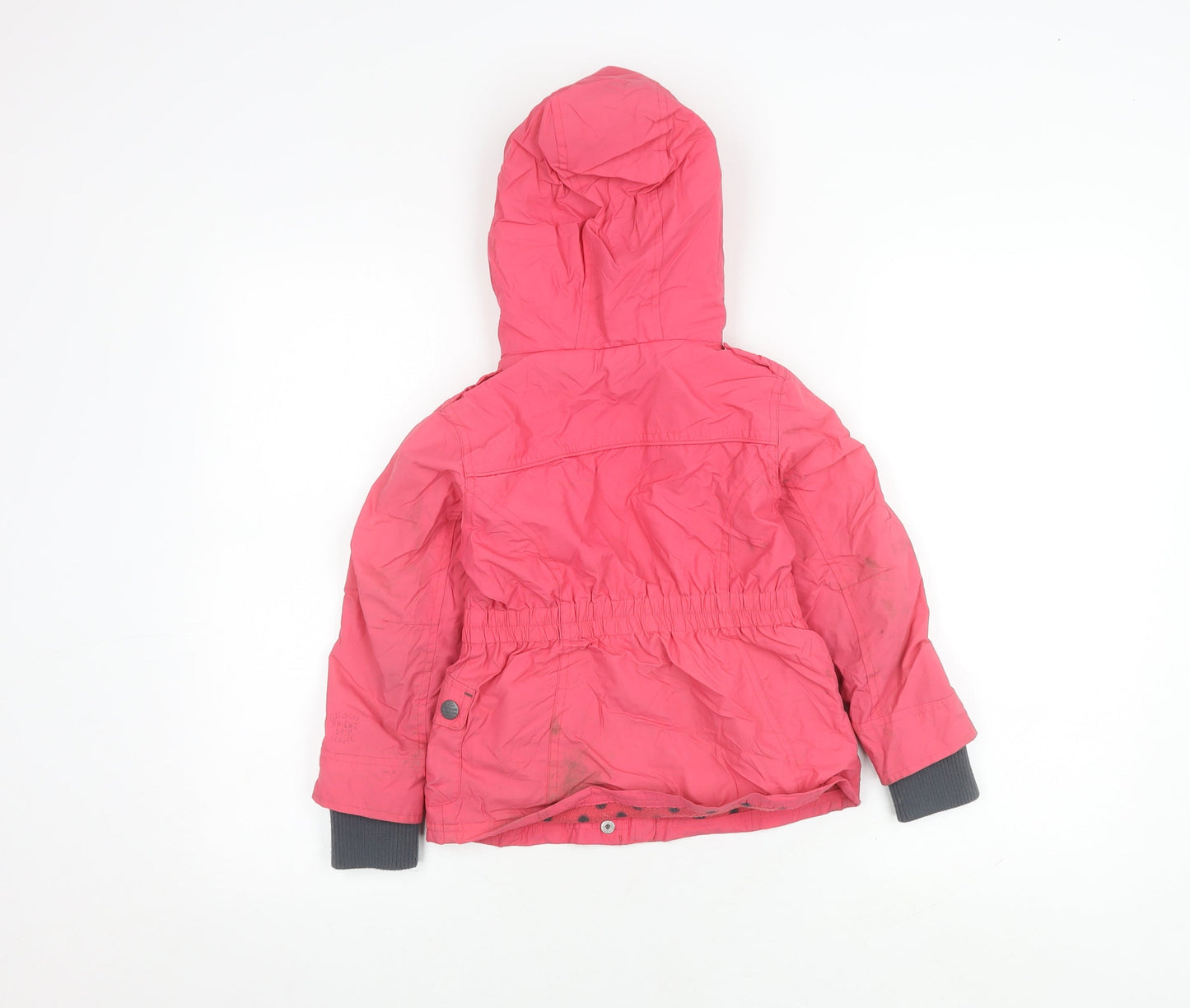 Next Girls Pink Hooded Jacket 5-6 Years