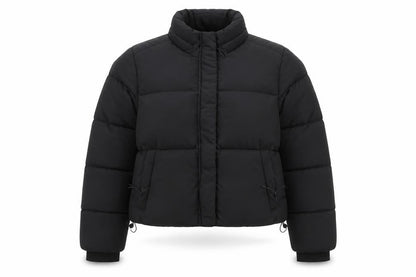 Womens UK Size XL Cotton On Black Puffer Jacket