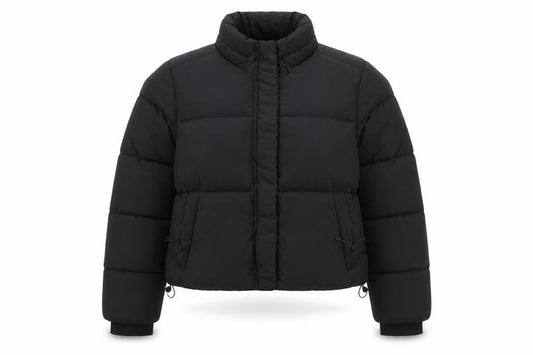 Womens UK Size XL Cotton On Black Puffer Jacket