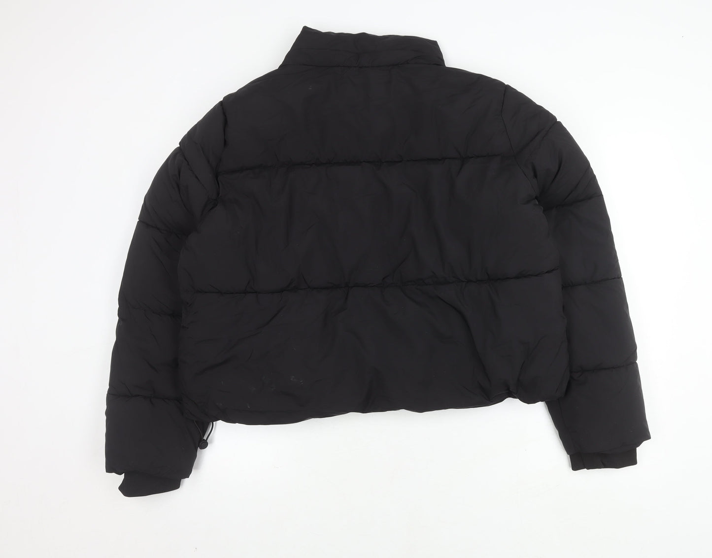 Womens UK Size XL Cotton On Black Puffer Jacket