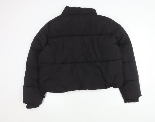 Cotton On Women's Black XL Puffer Jacket Winter