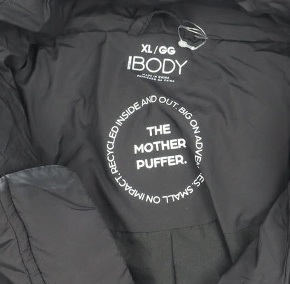 Womens UK Size XL Cotton On Black Puffer Jacket