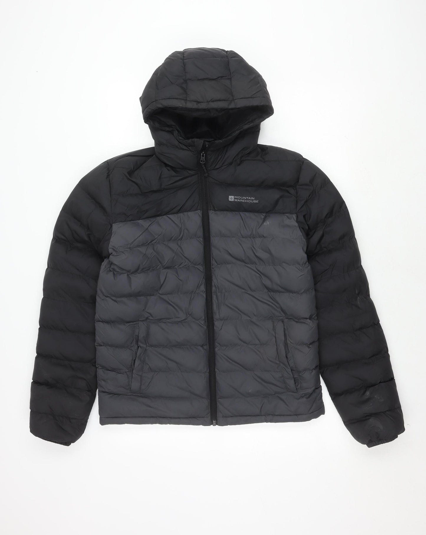 Mens UK Size XS Mountain Warehouse Black Puffer Jacket