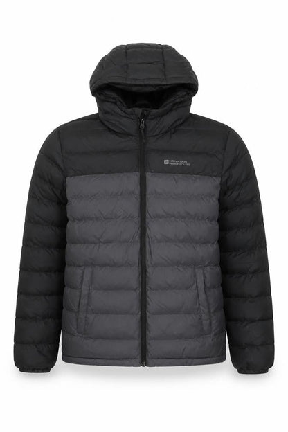 Mens UK Size XS Mountain Warehouse Black Puffer Jacket