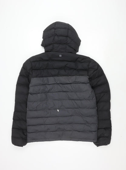 Mens UK Size XS Mountain Warehouse Black Puffer Jacket