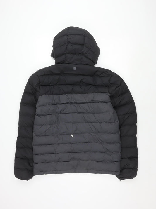 Mens UK Size XS Mountain Warehouse Black Puffer Jacket