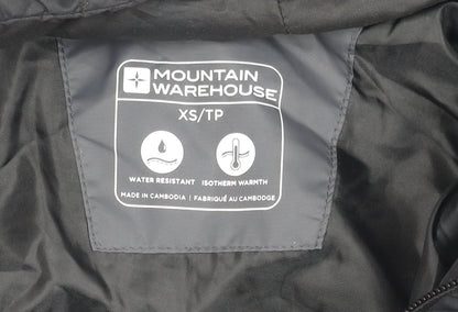 Mens UK Size XS Mountain Warehouse Black Puffer Jacket