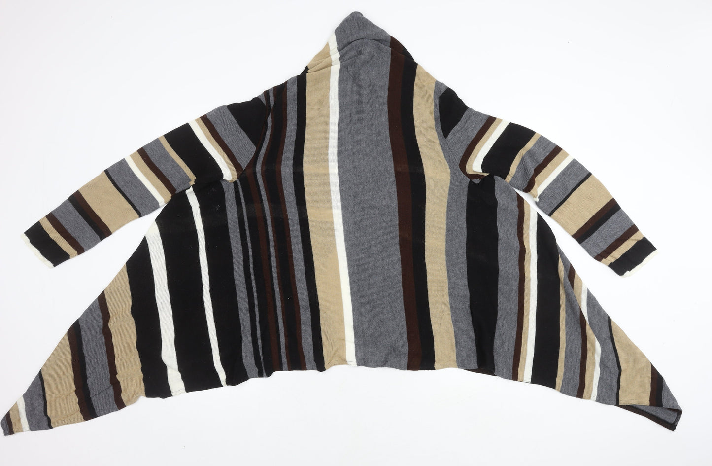 Art and Soul Women's Multicoloured XL Open Front Cardigan