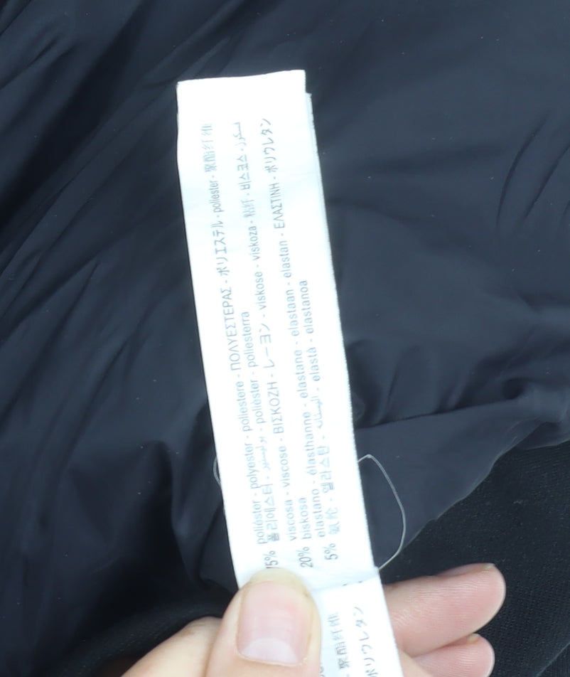 Zara Men's Black Basic Jacket L Casual Workwear