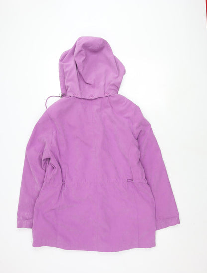 Womens UK Size M Bm Collection Purple Basic Jacket