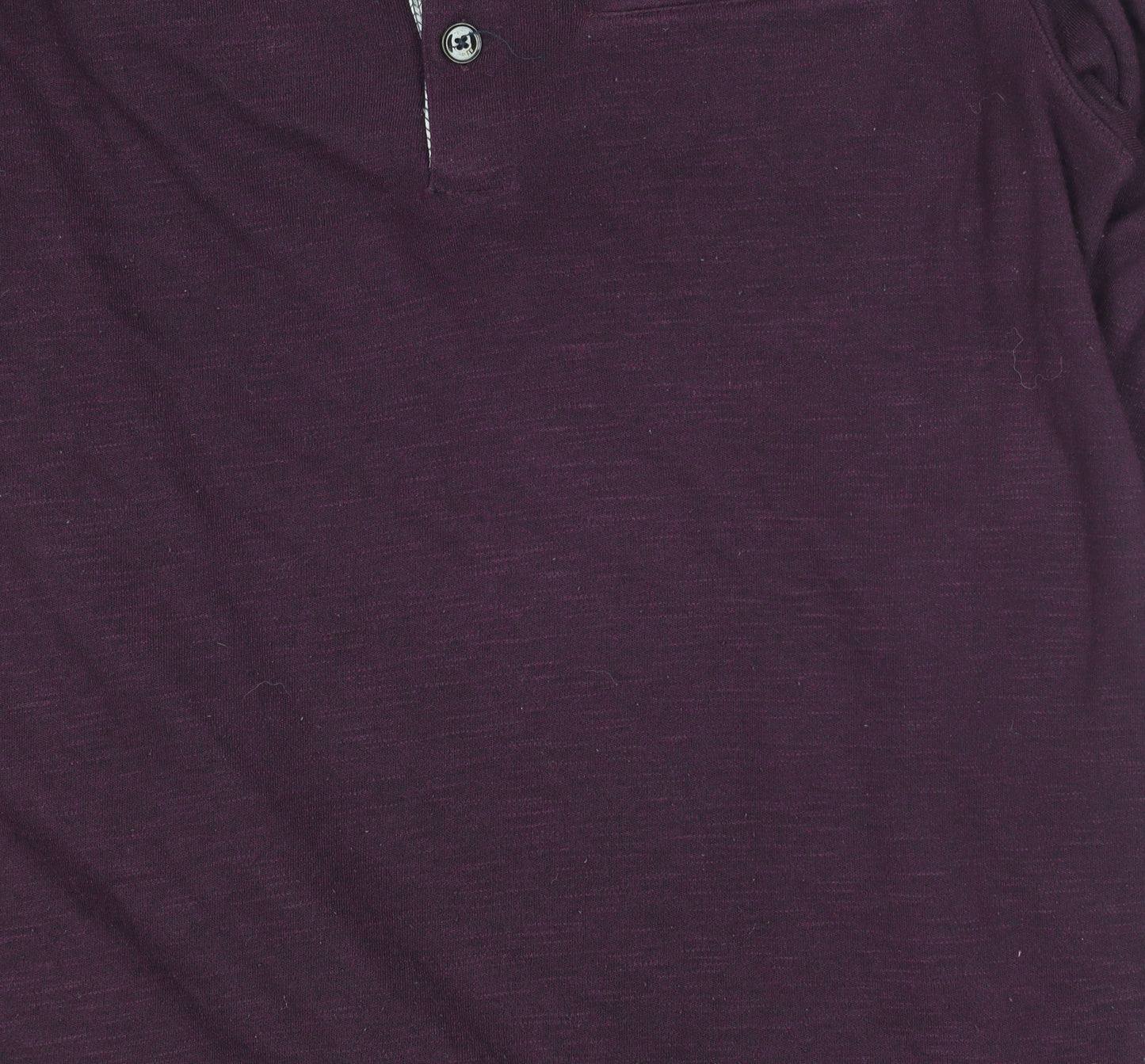 Ted Baker Men's Purple Wool Henley Jumper M