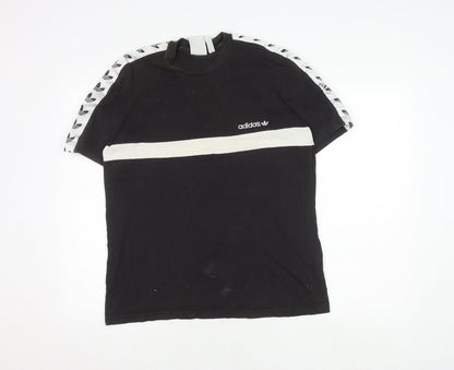 Mens UK Size M adidas Black  T-Shirt