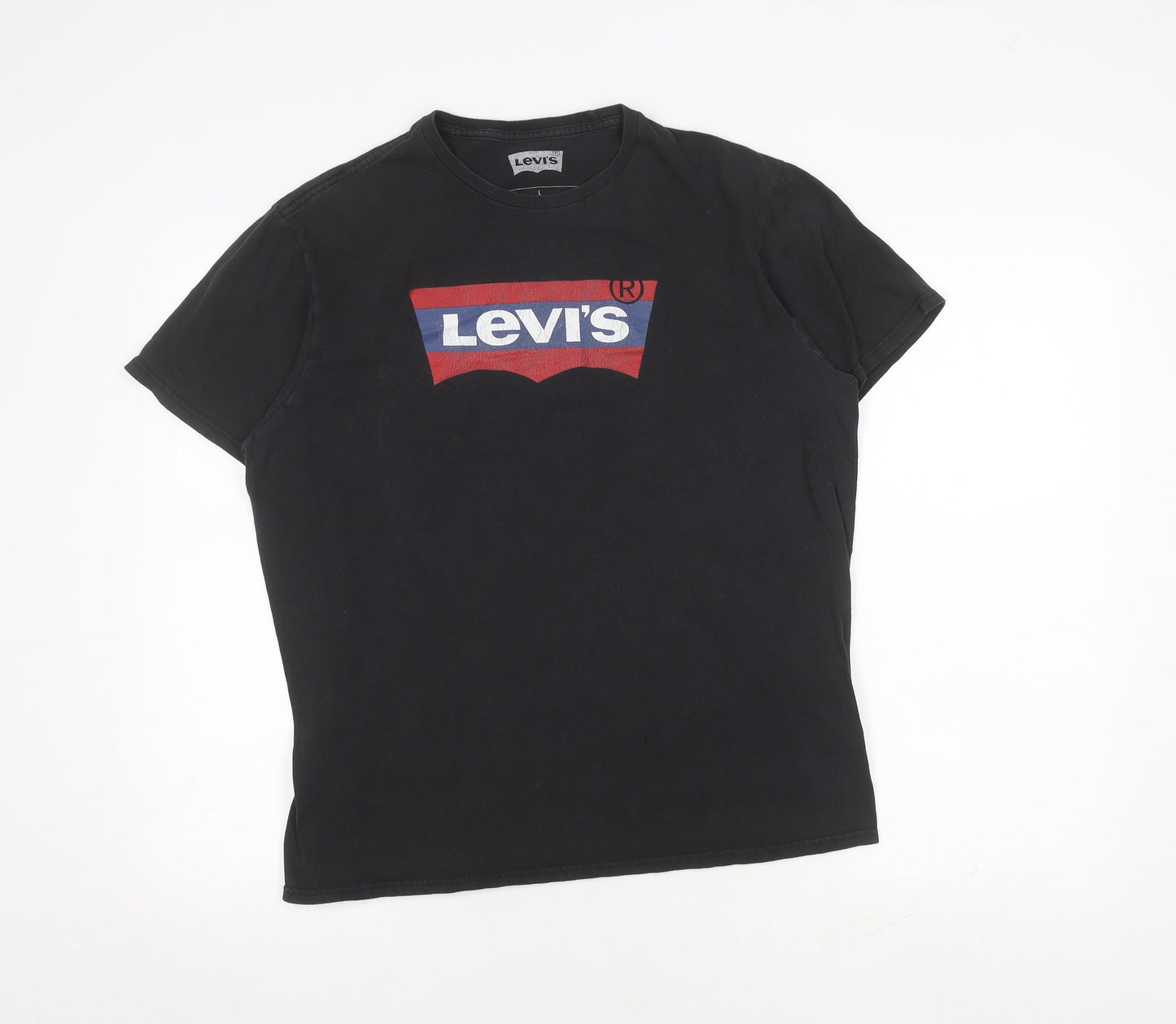 Levi's Men's Black Logo T-Shirt L