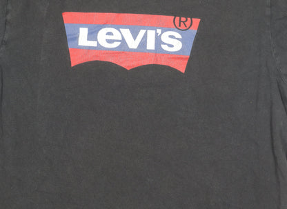 Levi's Men's Black Logo T-Shirt L