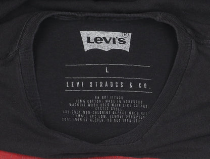 Levi's Men's Black Logo T-Shirt L