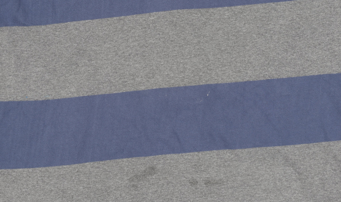 Tokyo Laundry Men's XL Grey Blue Striped Henley T-Shirt