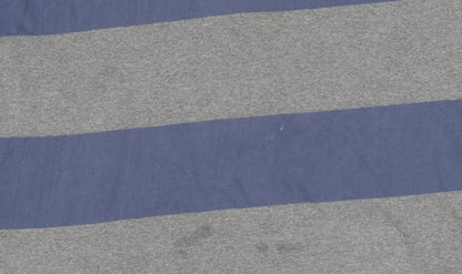 Tokyo Laundry Men's XL Grey Blue Striped Henley T-Shirt