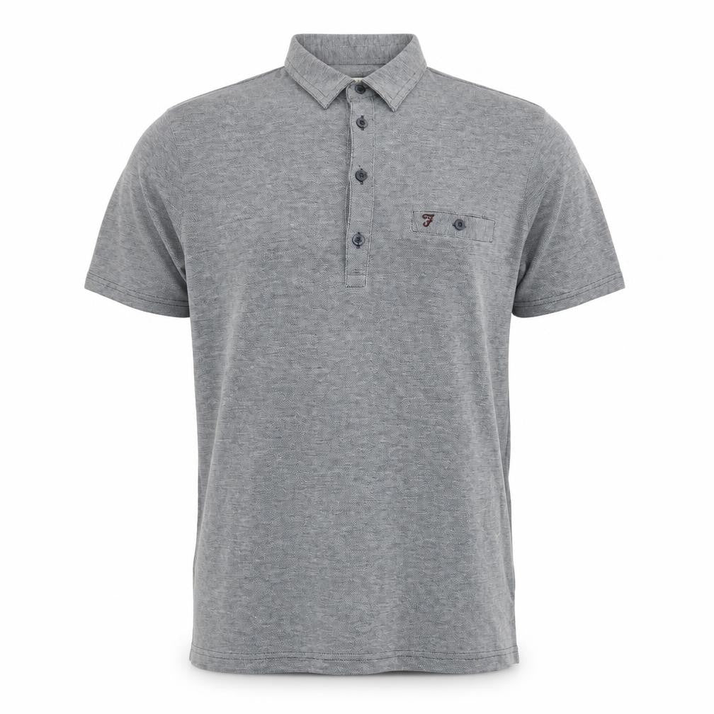 Mens UK Size M Farah Cotton Polo Shirt