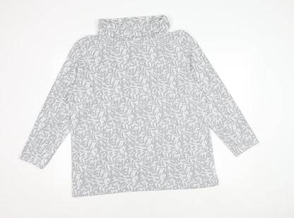 Womens UK Size L Isle Grey Pullover Jumper