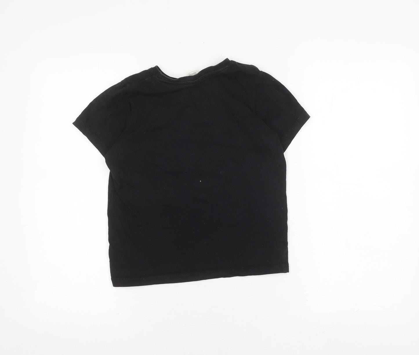 PlayStation Boys Graphic Black T-Shirt 7-8 Years