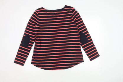 Gap Women's Multicoloured Striped Pullover Jumper L