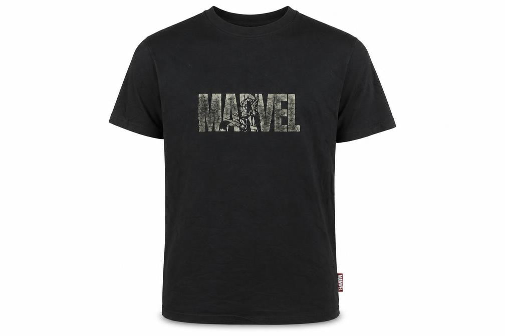 Mens UK Size M Marvel Black  T-Shirt