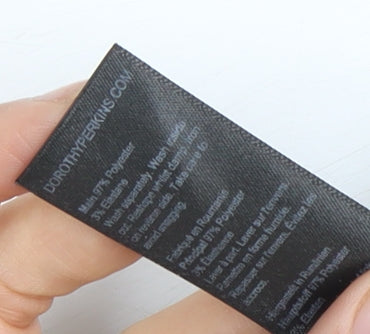 Dorothy Perkins Women's Black Polka Dot Dress Size 12