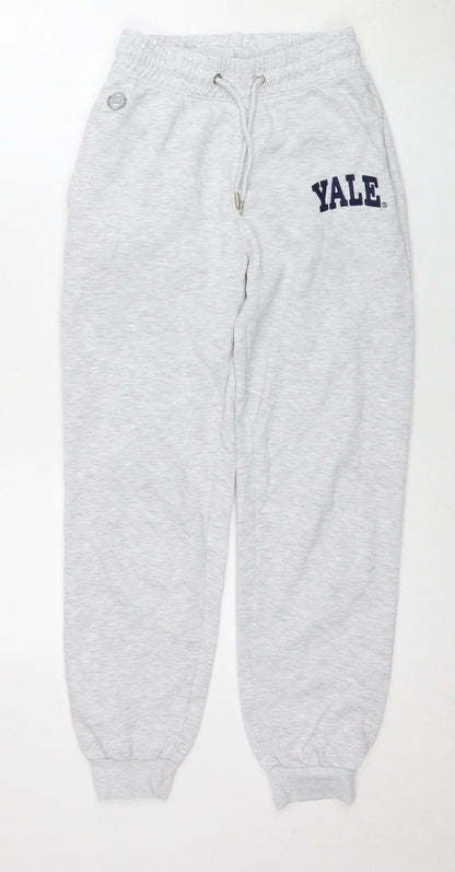 Yale University Grey Jogger Trousers, 2XS, Unisex