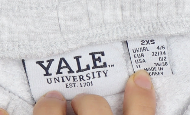 Yale University Grey Jogger Trousers, 2XS, Unisex