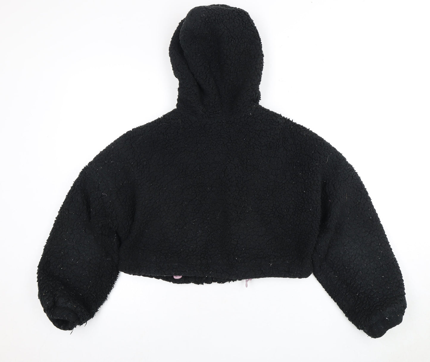 Womens UK Size XS Urban Outfitters Black Basic Jacket