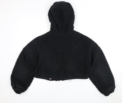 Womens UK Size XS Urban Outfitters Black Basic Jacket