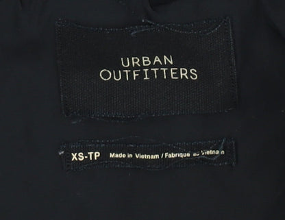 Womens UK Size XS Urban Outfitters Black Basic Jacket