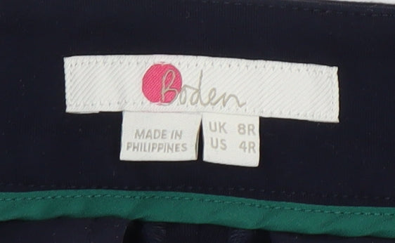 Boden Women's Blue Size 8 Trousers