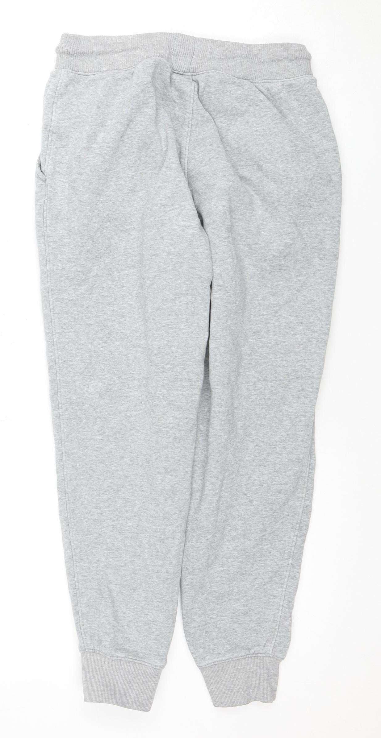 Fila Women's Grey Jogger Trousers, Size S, Elastic Waist