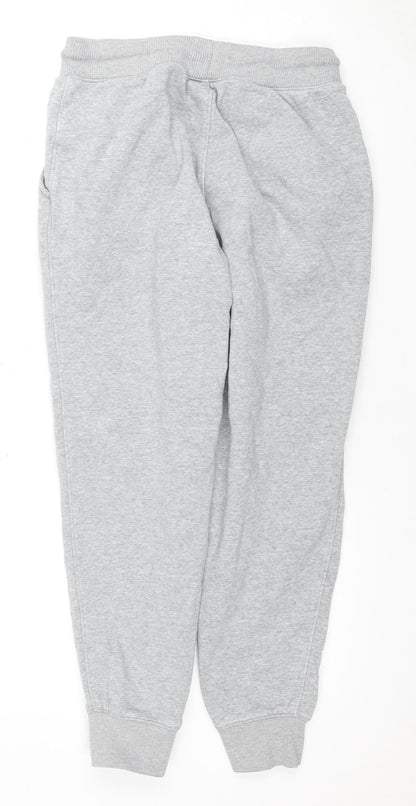 Fila Women's Grey Jogger Trousers, Size S, Elastic Waist