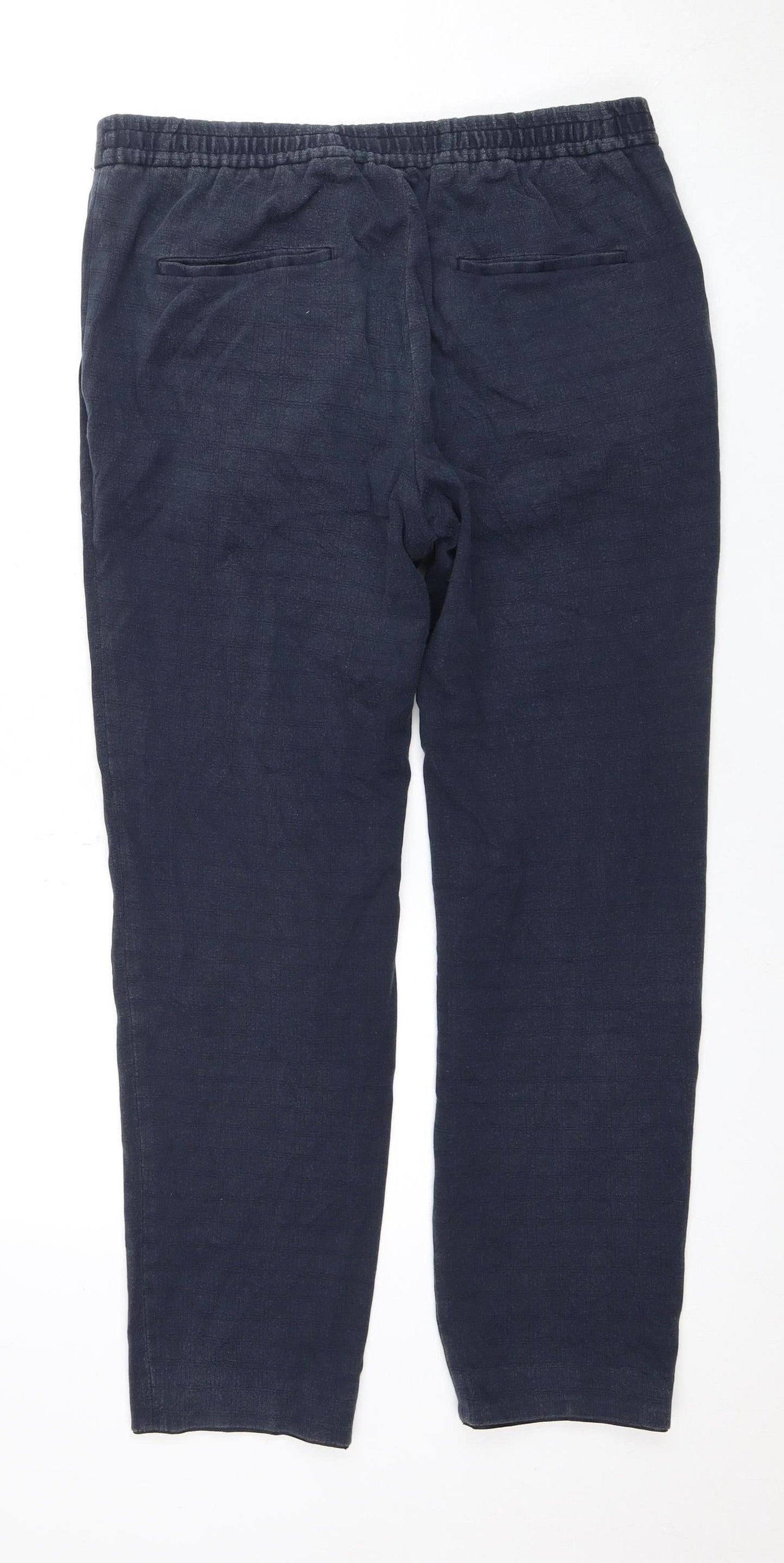 Hugo Boss Men's Blue Jogger Trousers, M, Elastic Waist